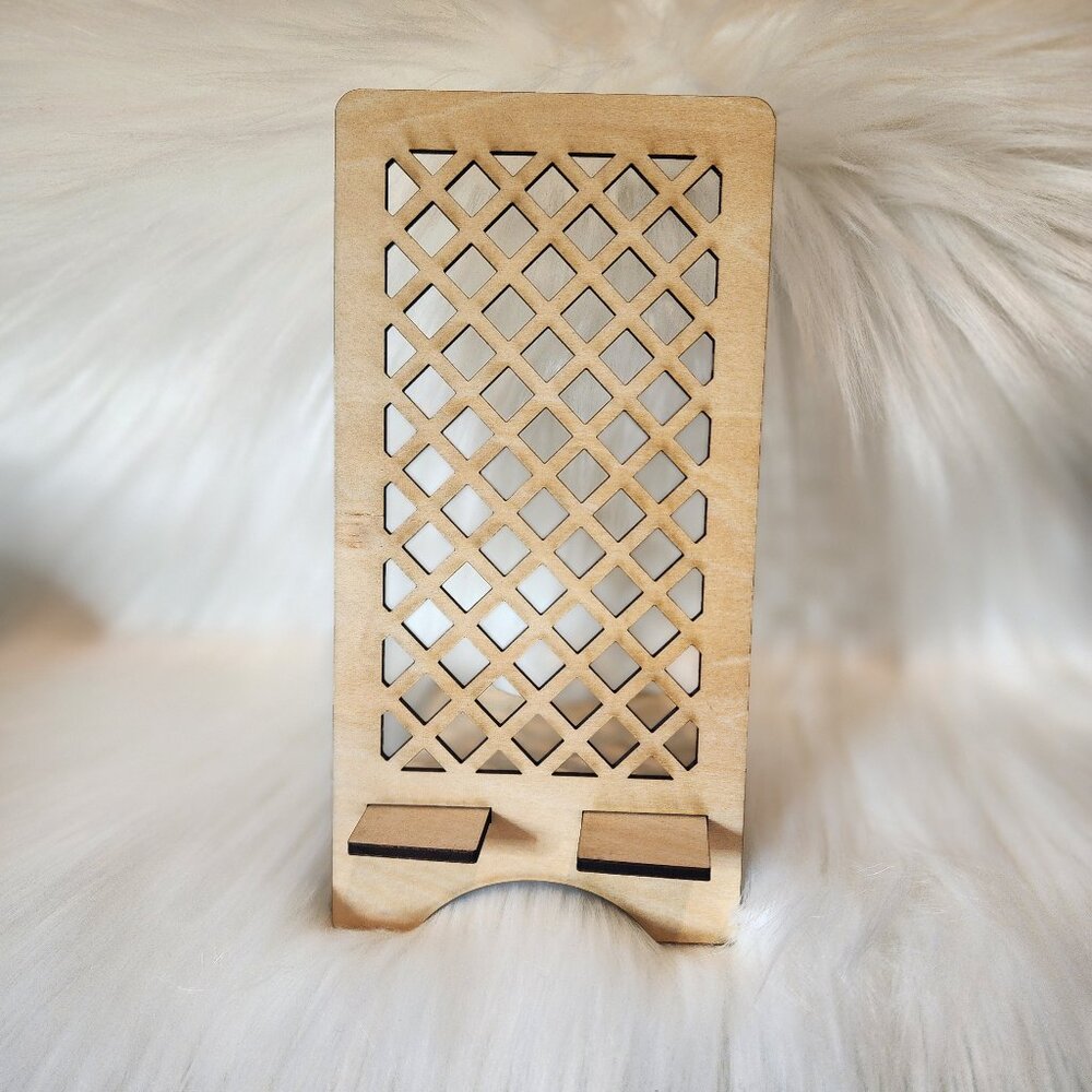 Laser Cut Wood Cell Phone Stands